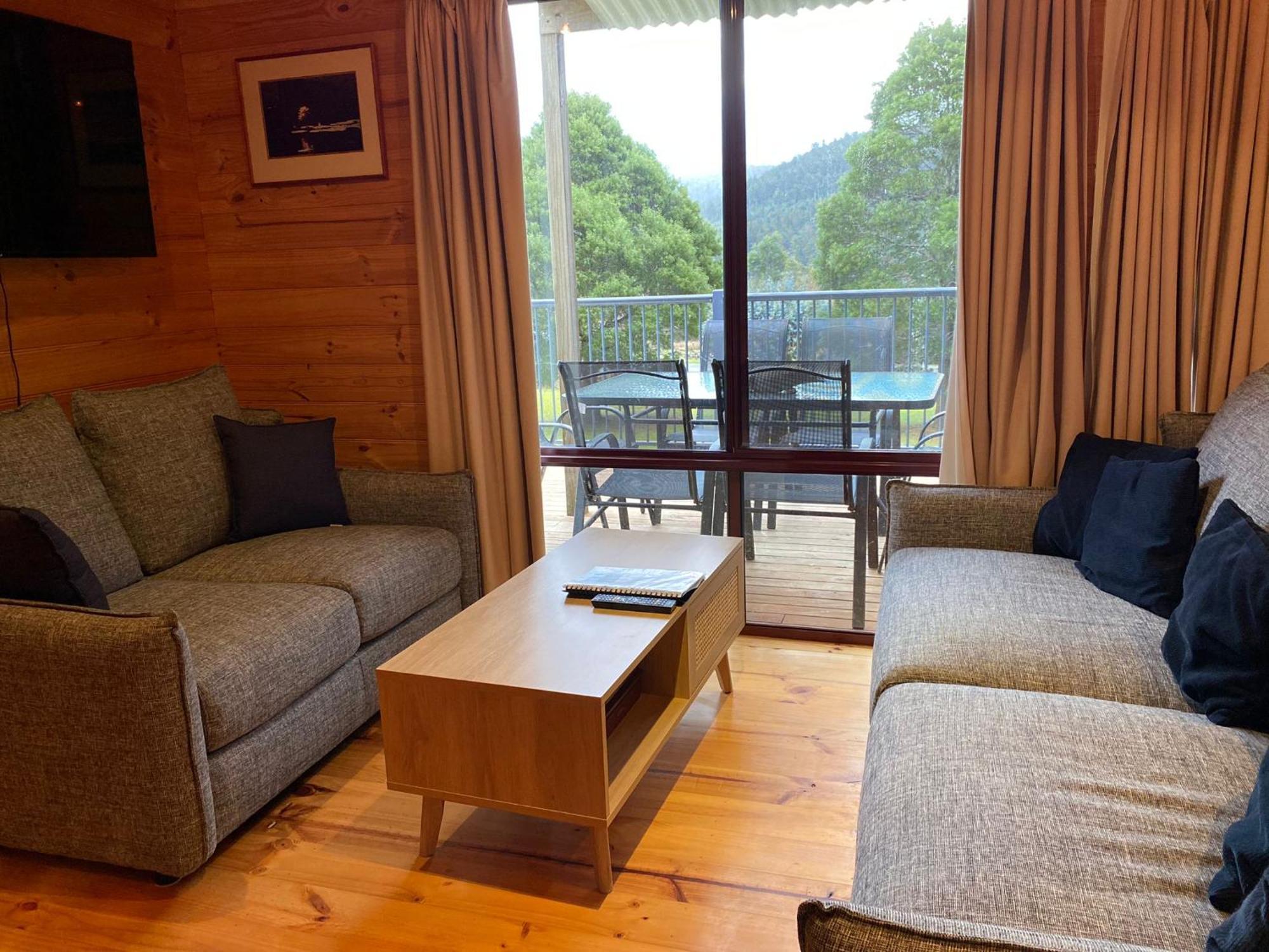 Russell Falls Holiday Cottages National Park Eksteriør billede